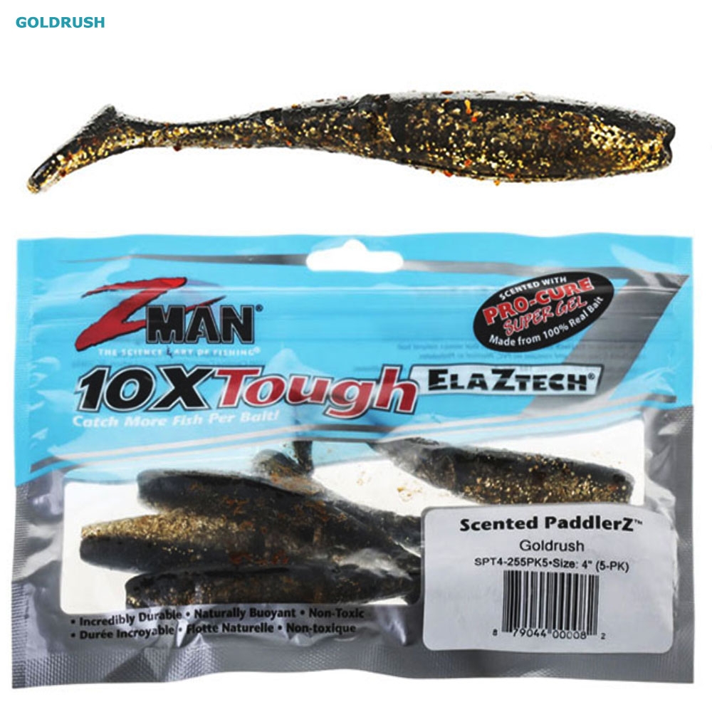 Z-Man PaddlerZ Scented Soft Bait 10cm