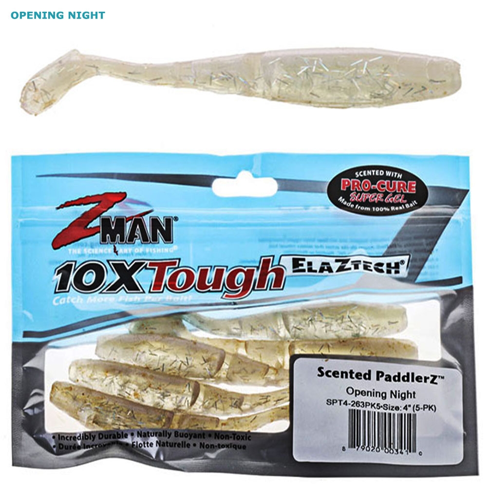 Z-Man PaddlerZ Scented Soft Bait 10cm