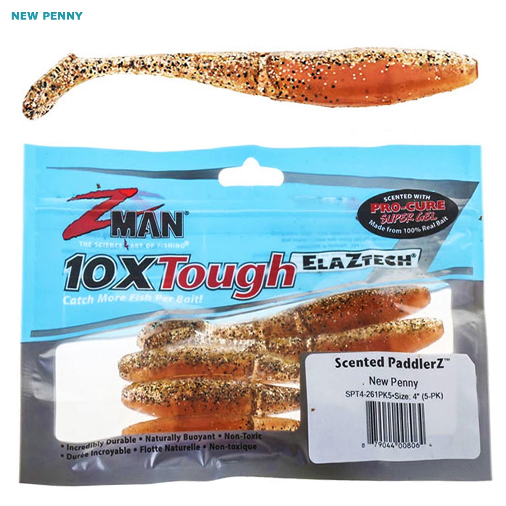 Z-Man PaddlerZ Scented Soft Bait 10cm