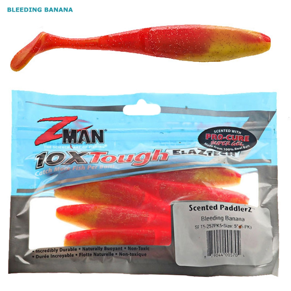 Z-Man PaddlerZ Scented Soft Bait 12.7cm