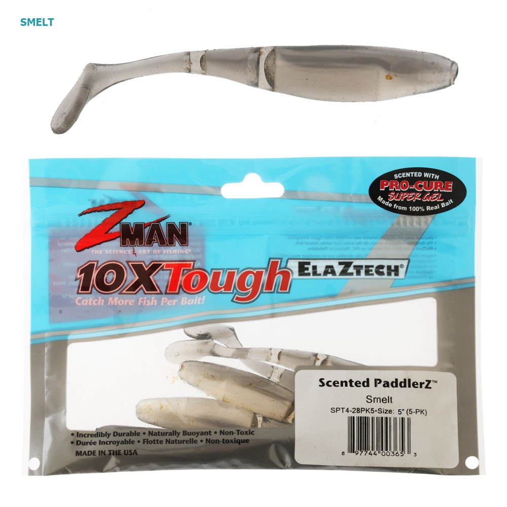 Z-Man PaddlerZ Scented Soft Bait 12.7cm