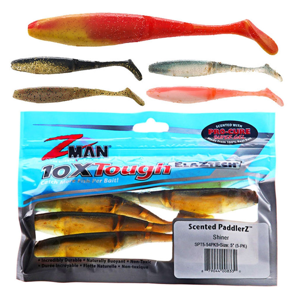 Z-Man PaddlerZ Scented Soft Bait 12.7cm
