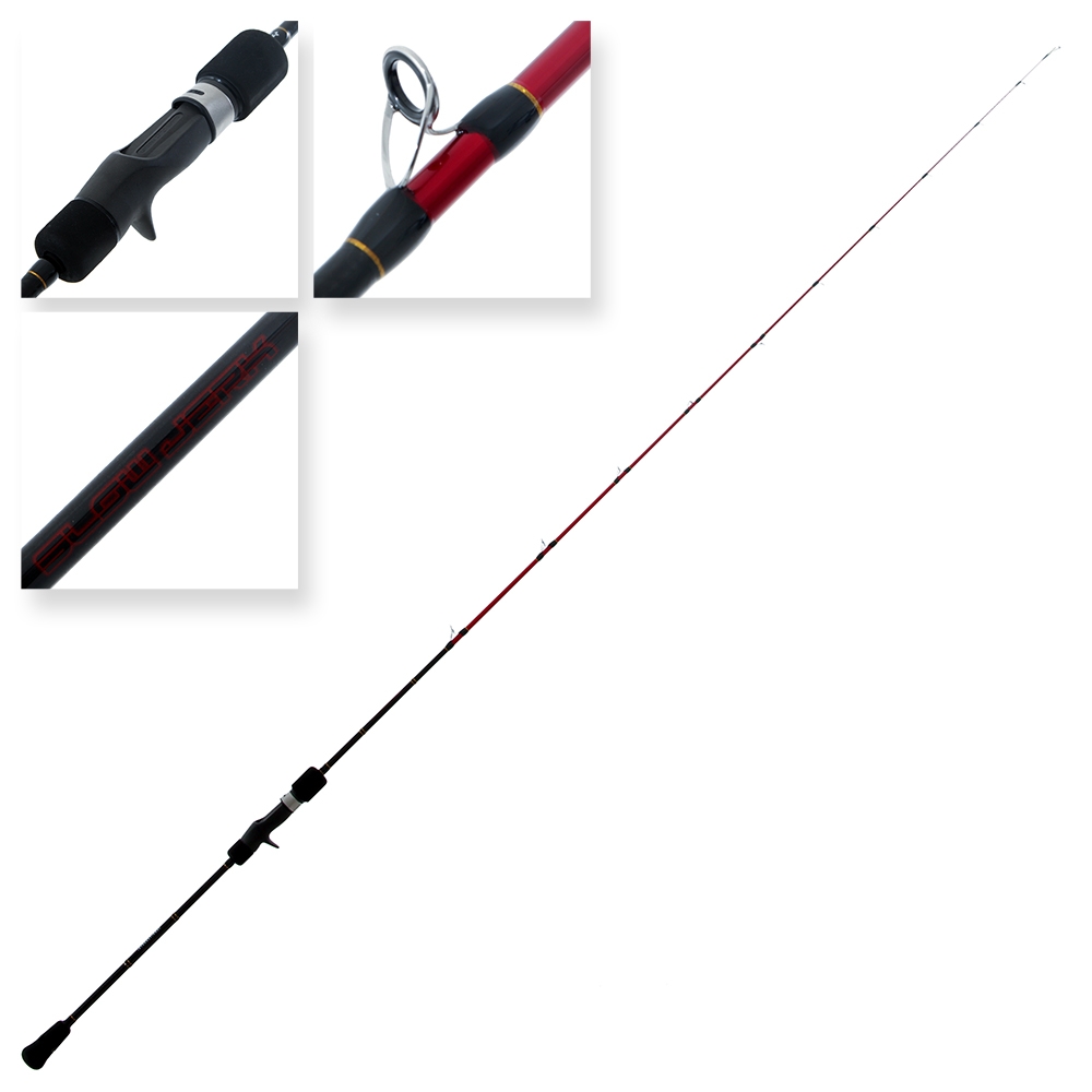 Jig Star Slow Jerk Acid OH Slow Pitch Jigging Rod 6'3'' PE1.5-3 2pc
