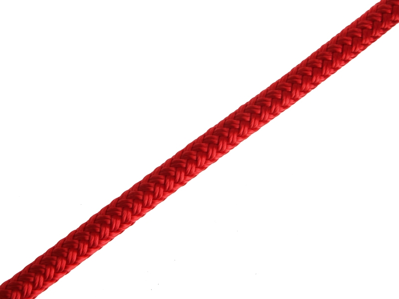 Donaghys Yachtmaster Brights Yacht Braid Rope - Per Metre 10mm Red