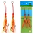 Ocean Angler Jitterbug Replacement Assist Rigs Qty 2 2.5in Orange Gold
