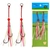 Ocean Angler Jitterbug Replacement Assist Rigs Qty 2 2.5in Pink White