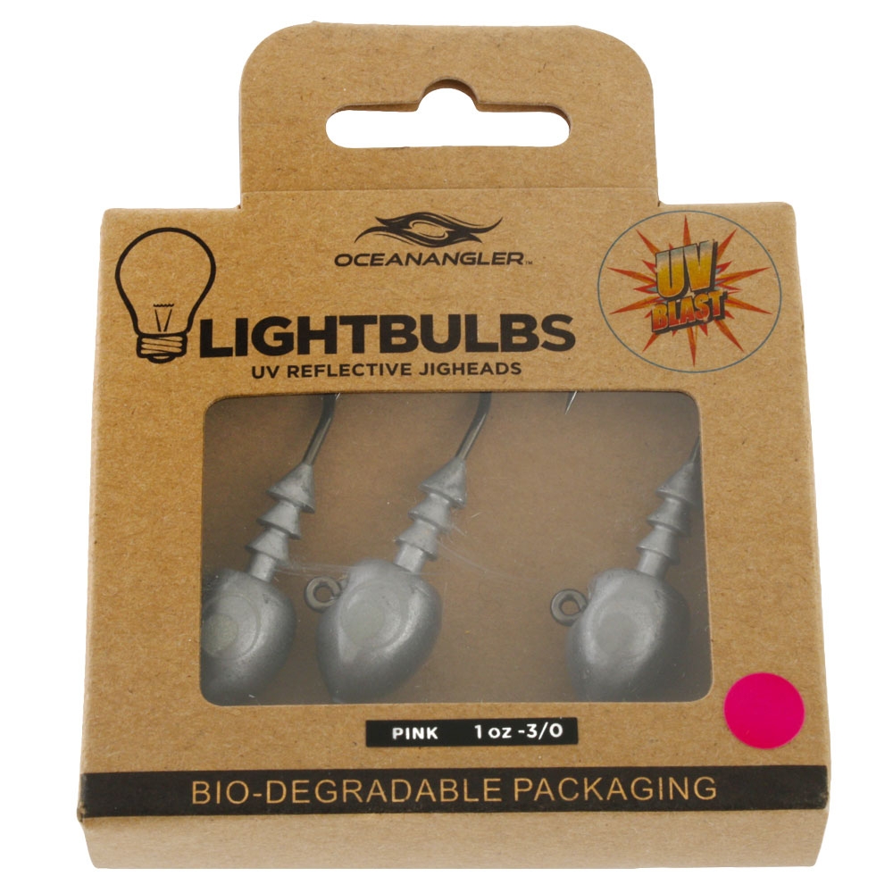 Ocean Angler Light Bulb UV Jig Heads