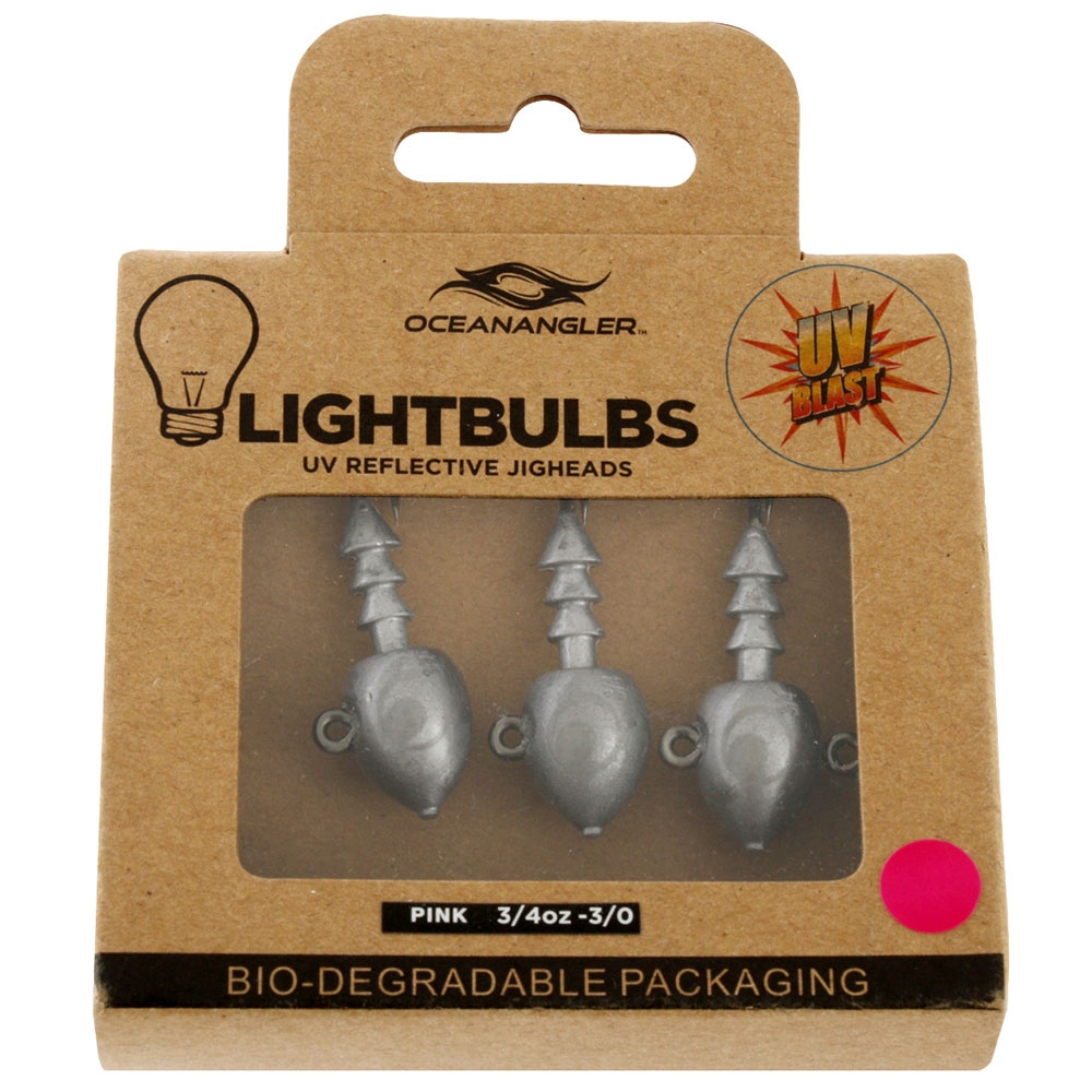 Ocean Angler Light Bulb UV Jig Heads
