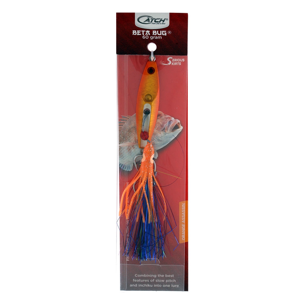 Catch Beta Bug Inchiku Lure 60g Orange Assassin
