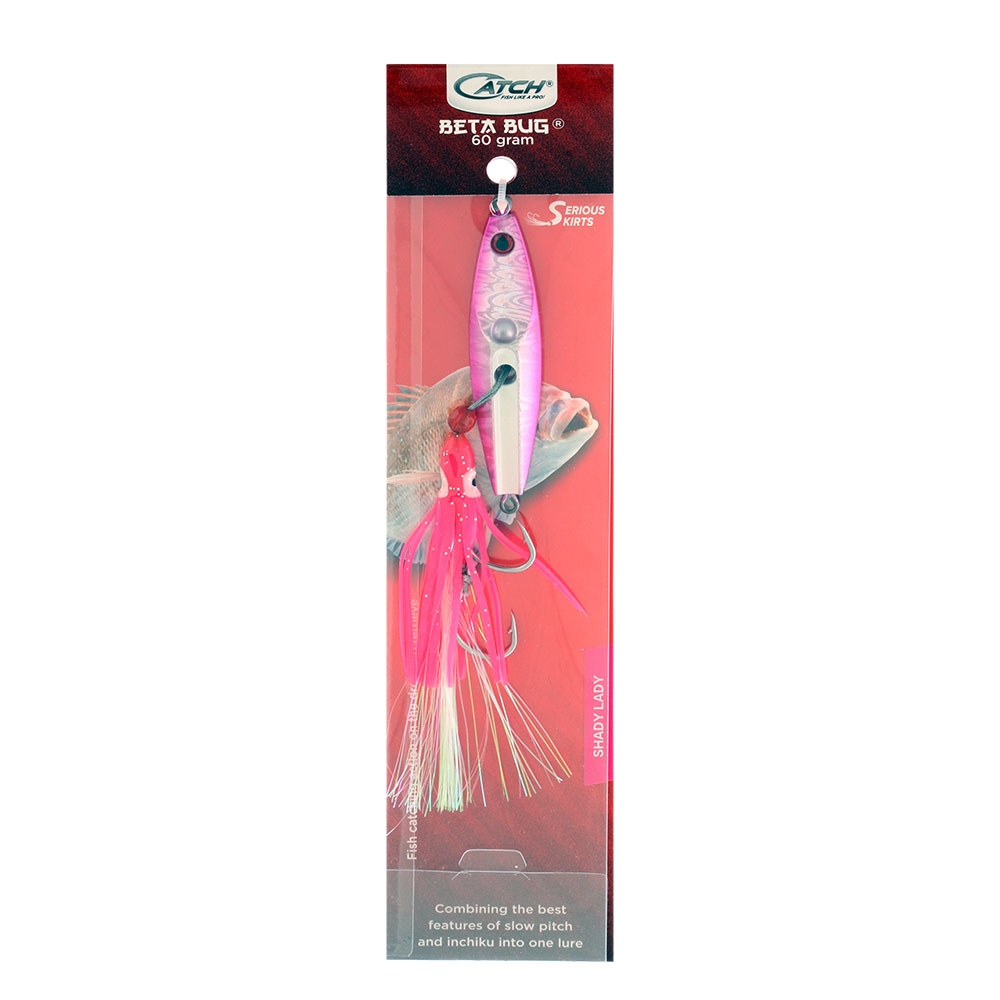 Catch Beta Bug Inchiku Lure 60g Shady Lady
