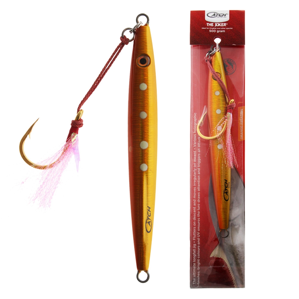 Catch The Joker Jig 500g Orange Assassin