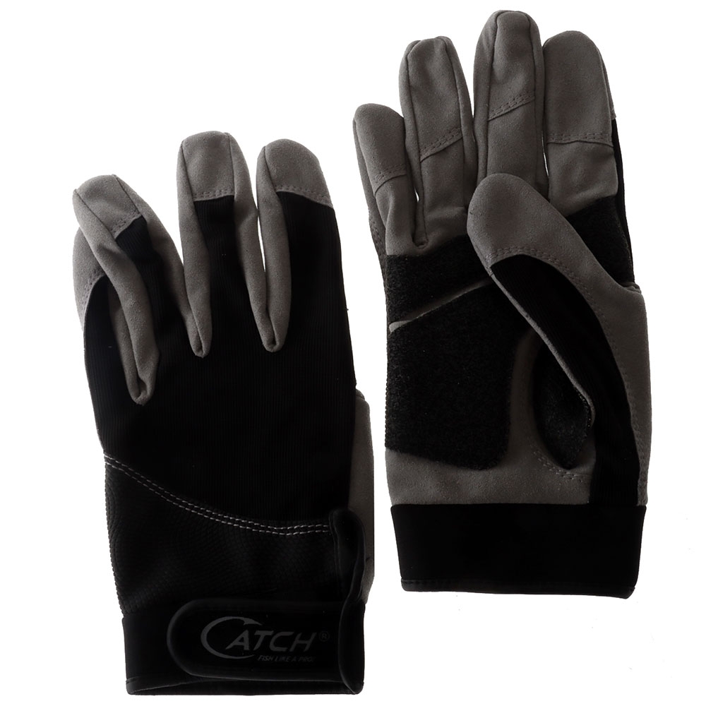 Catch Heavy Duty Kevlar Full Fingered Jigging Gloves XL