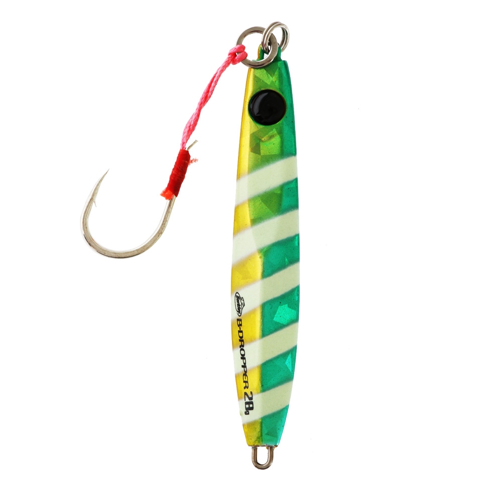 Berkley Jig It B-Dropper Micro Jig 28g GGR Stripe