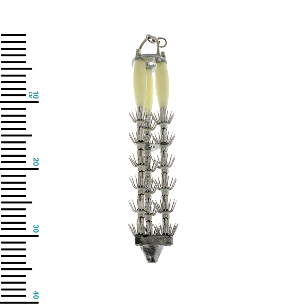 Sea Harvester Super Lumo Triple Squid Jig 500g