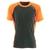 Sharkskin Rapid Dry Rash Top Charcoal/Orange 2XL
