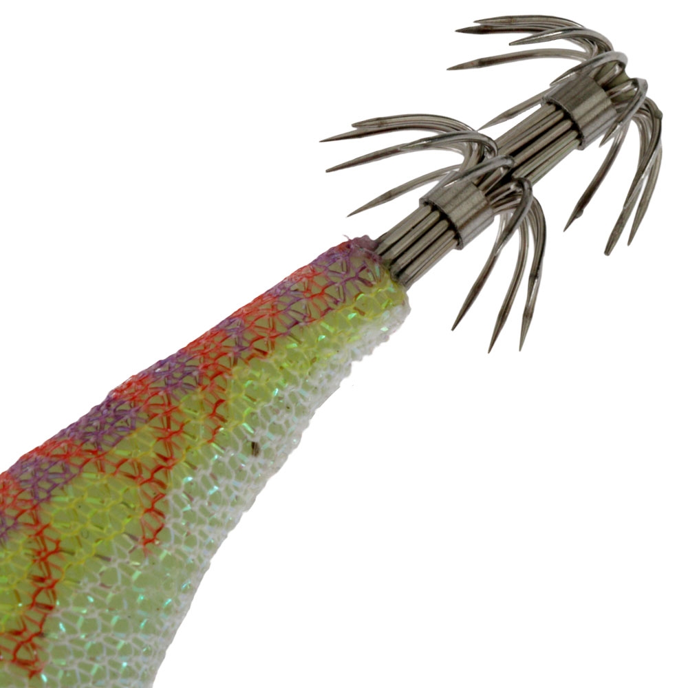 Holiday Lumo Squid Jig 6 Piece Value Pack