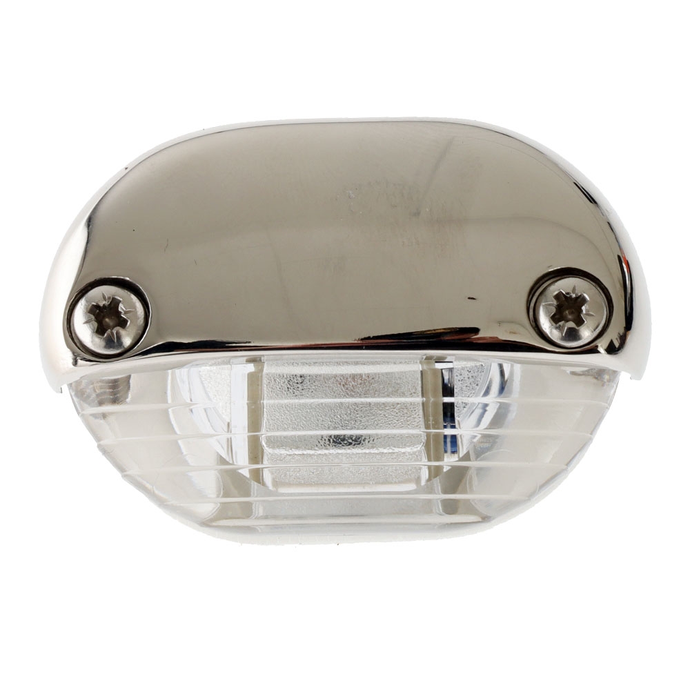 Hella Marine Easy Fit Gen 2 Step Lamp 12-24v 0.5w Blue LED Polished S/S Cap