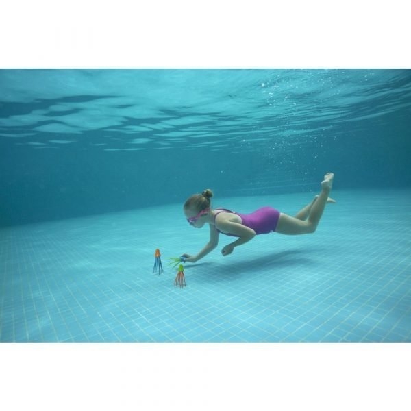 Bestway Hydro-Swim Speedy Squid Dive Toy Set Qty 3