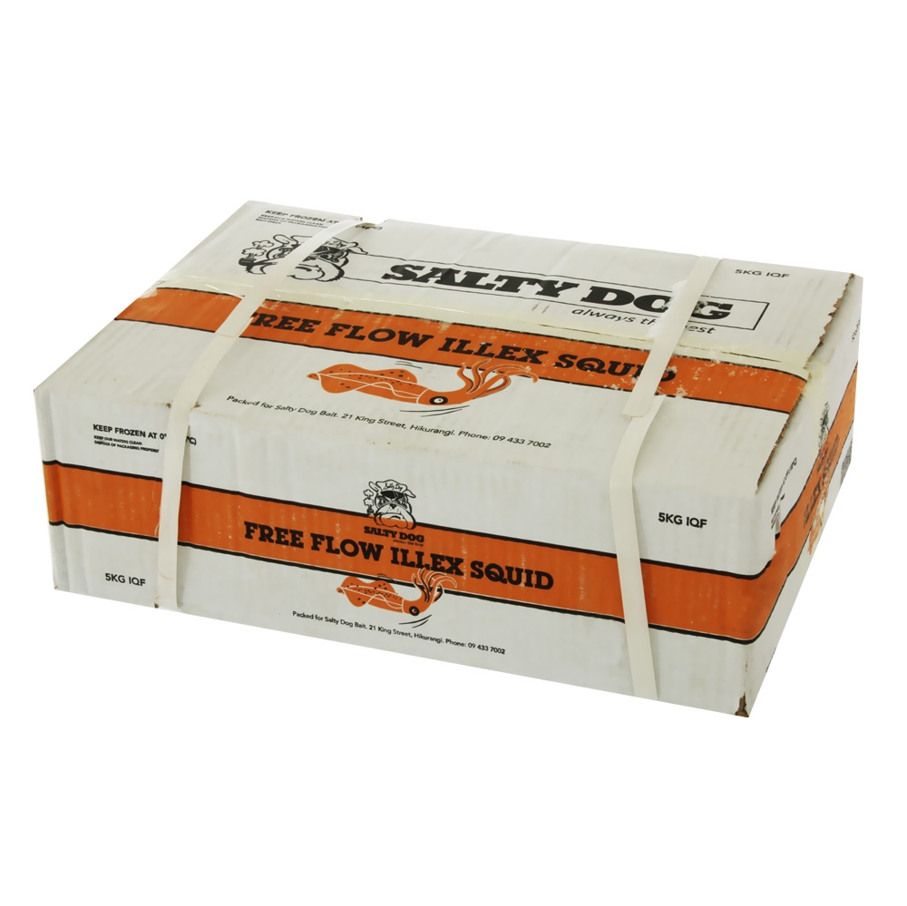 Salty Dog Free Flow Squid 5kg