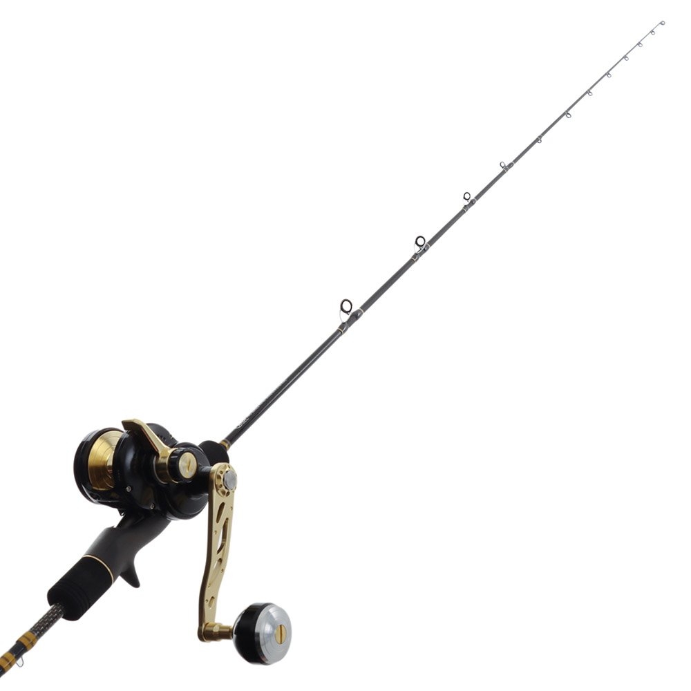 Catch Kensai Pro Series JG2000s Slow Pitch Jigging Combo with Braid 6'3'' PE 2-4