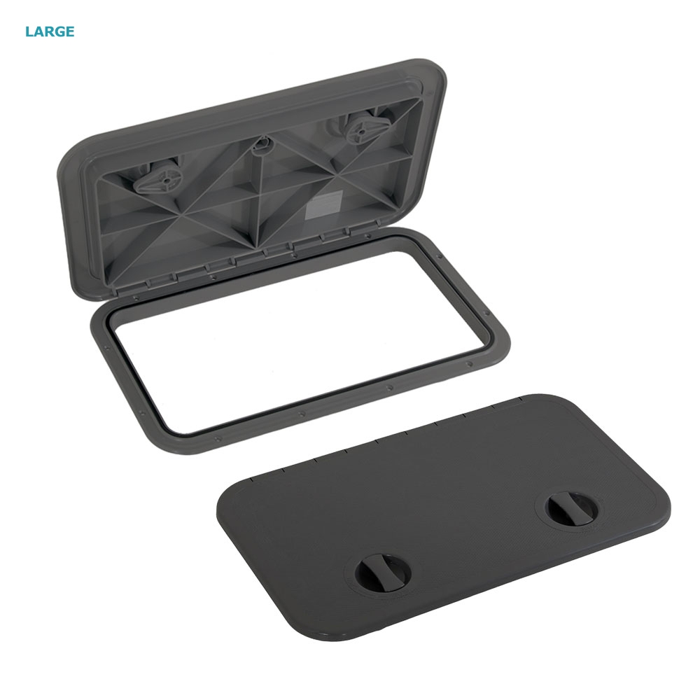 So-Pac Plastic Boat Access Hatch Dark Grey