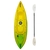 Viking Ozzie Recreational Family Kayak with Paddle 2.7m - Manufacturer Seconds Mango Green/Yellow
