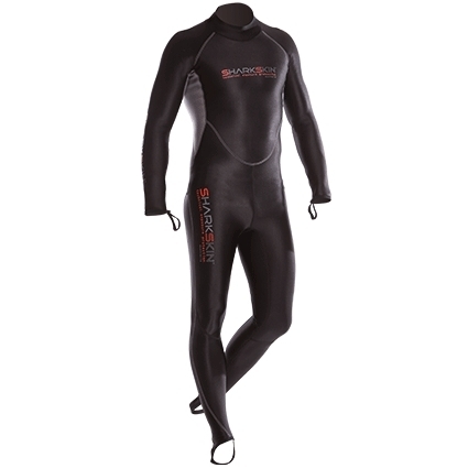 Sharkskin Chillproof Mens Thermal Suit Rear Zip L