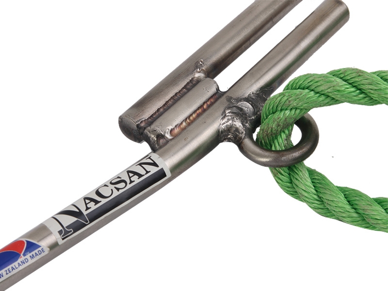 Nacsan Flying Gaff with 6m Rope M 180mm Gape
