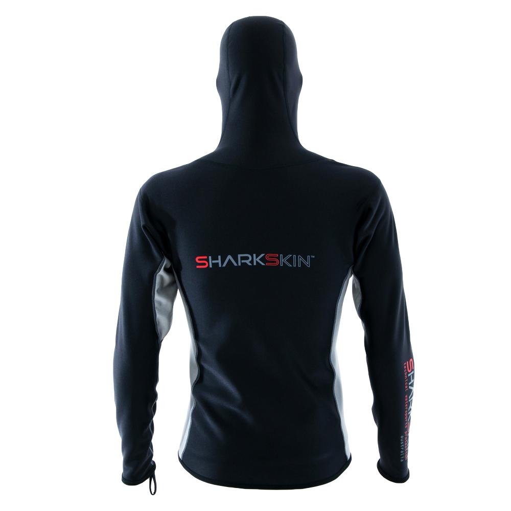 Sharkskin Chillproof Mens Long Sleeve Thermal Top with Hood
