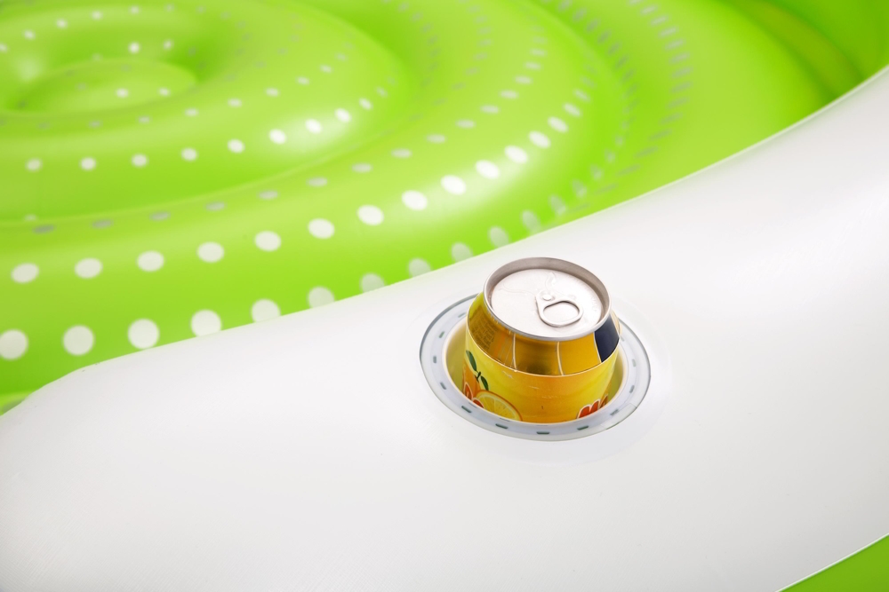 Hydro-Force Kick Back 5-Person Inflatable Lounge Green/White