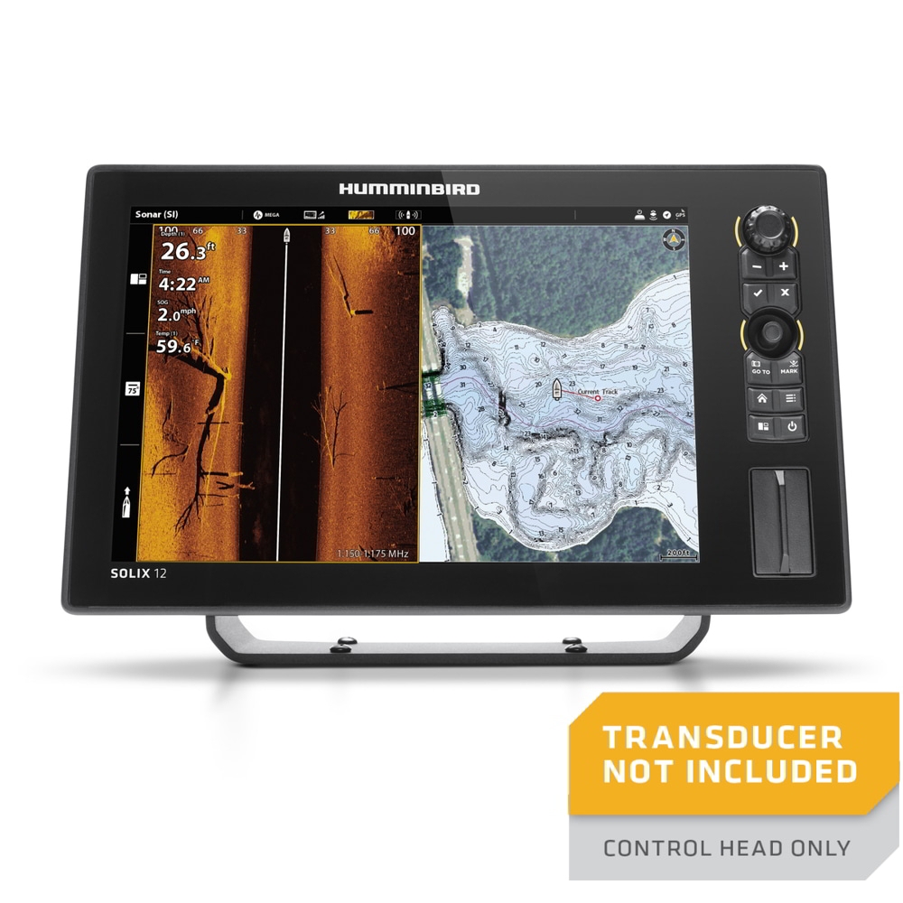 Humminbird SOLIX 12 CHIRP Mega SI+ G3 GPS Fishfinder
