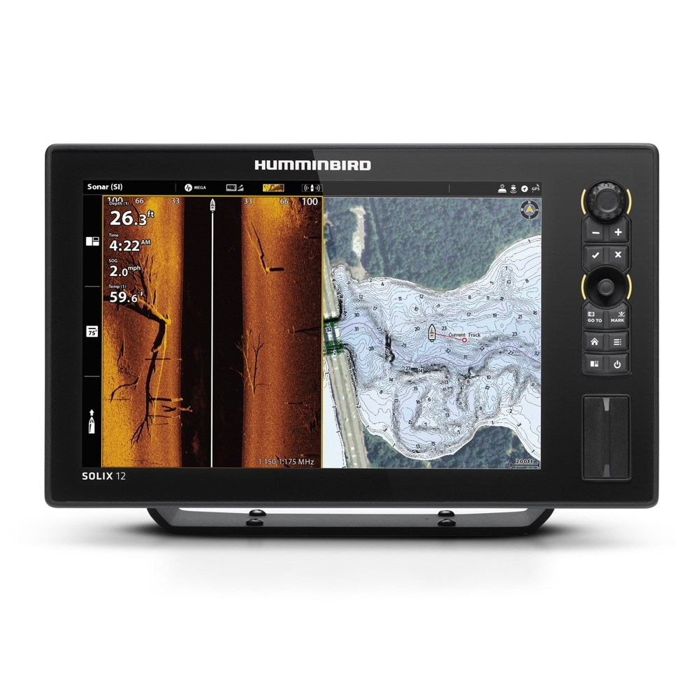 Humminbird SOLIX 12 CHIRP Mega G3 Fishfinder with Transducer