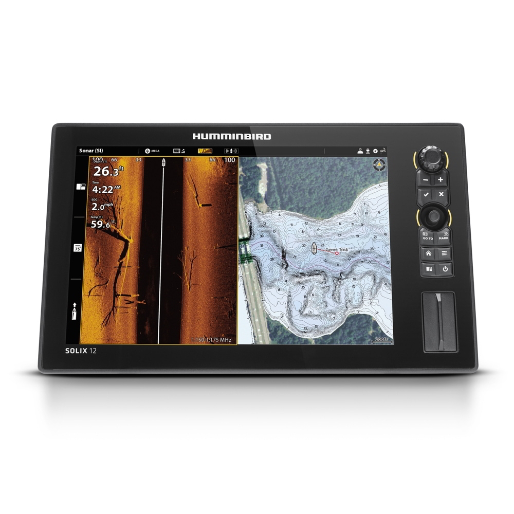 Humminbird SOLIX 12 CHIRP Mega G3 Fishfinder with Transducer