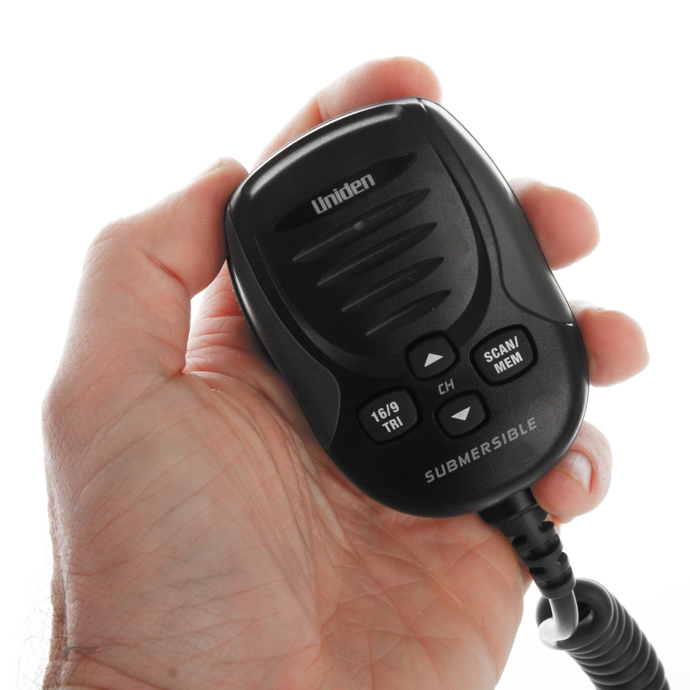 Uniden UNIUM435BK Full-Featured Fixed Mount VHF Marine Radio with DSC 25w Black