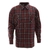 Betacraft Clothing Stag Brushed Cotton Shirt Open Front Red Checks 3XL