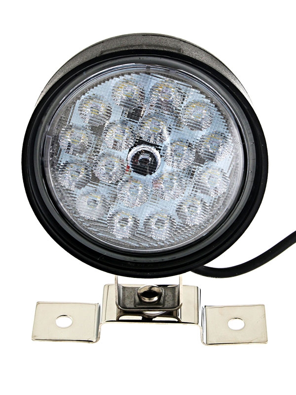 LED Adjustable Utility Floodlight Black 10-30VDC 1100lm