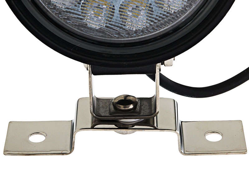 LED Adjustable Utility Floodlight Black 10-30VDC 1100lm