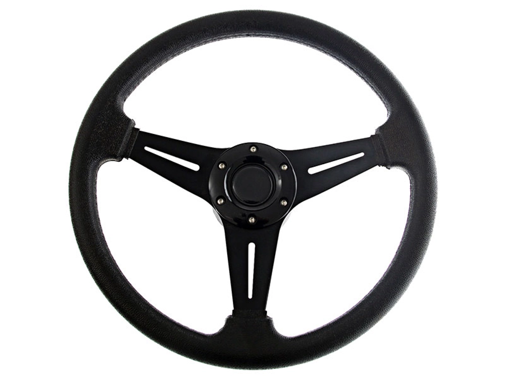 Aluminium Steering Wheel Black Aluminium Steering Wheel Black