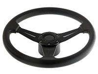 Aluminium Steering Wheel Black Thumbnail Aluminium Steering Wheel Black