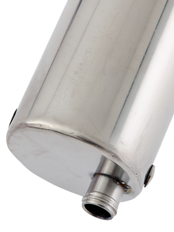 Stainless Steel Angled Rod Holder with Drain - 30 degree