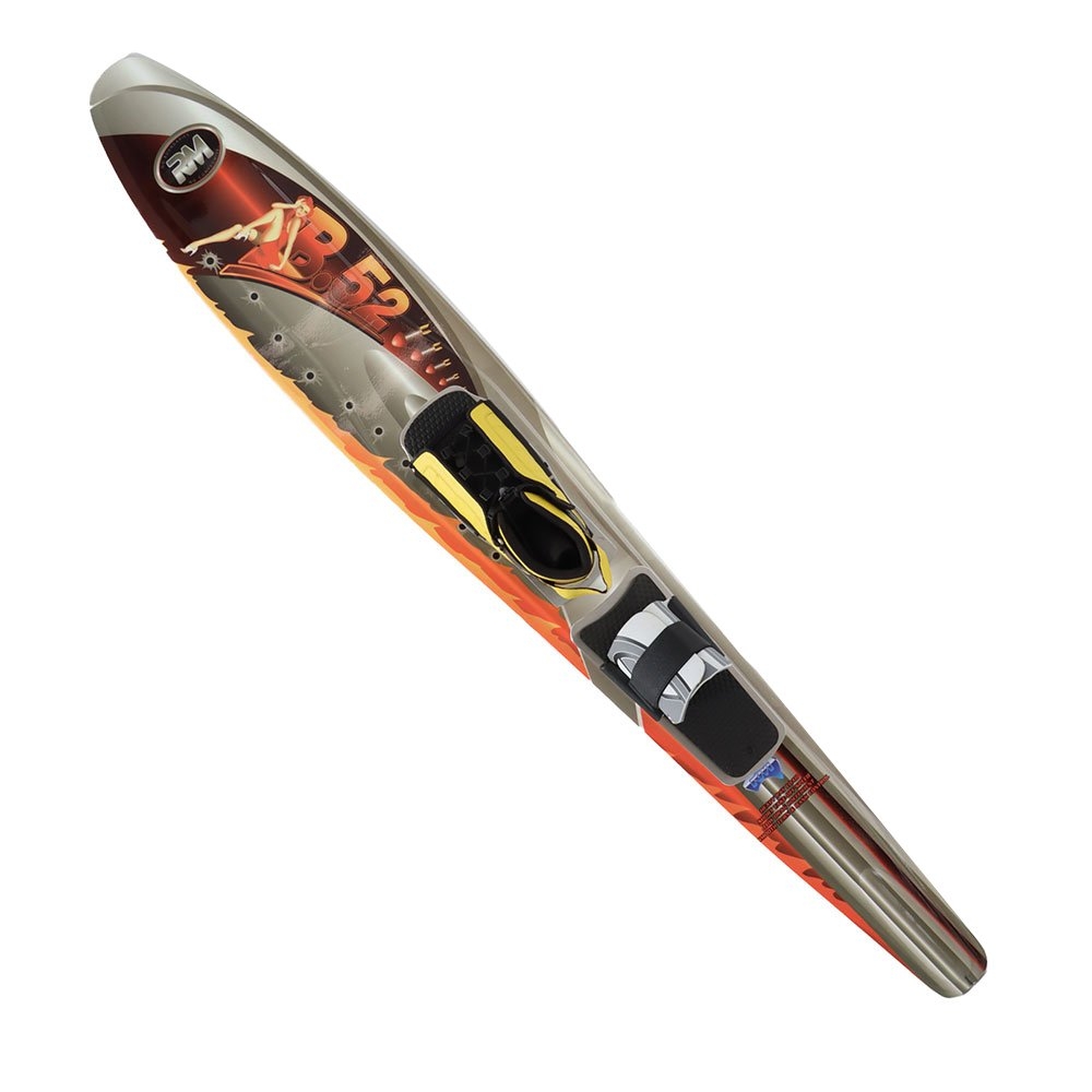 Ron Marks B52 Wide Body Parabolic Water Ski with Bindings 167cm