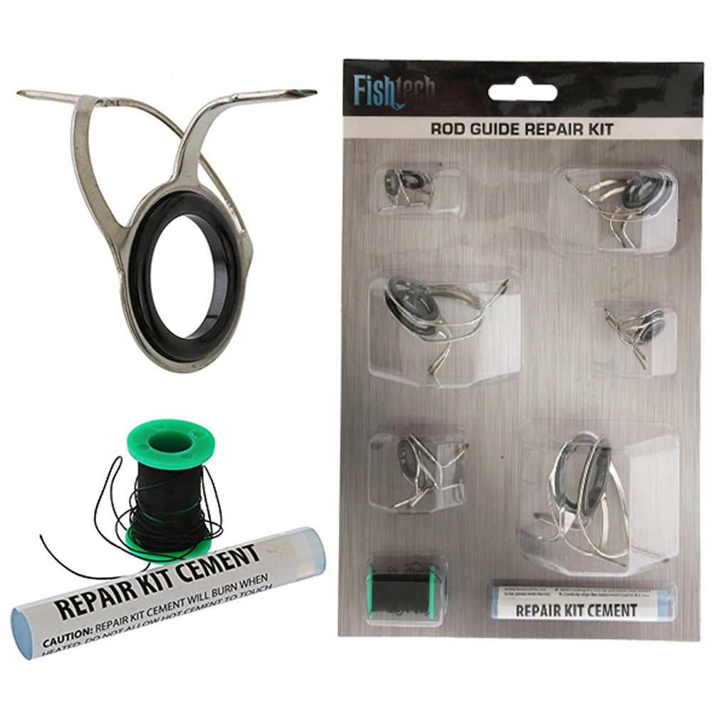 Fishtech 12-Piece Rod Guide Repair Kit Fishtech 12-Piece Rod Guide Repair Kit