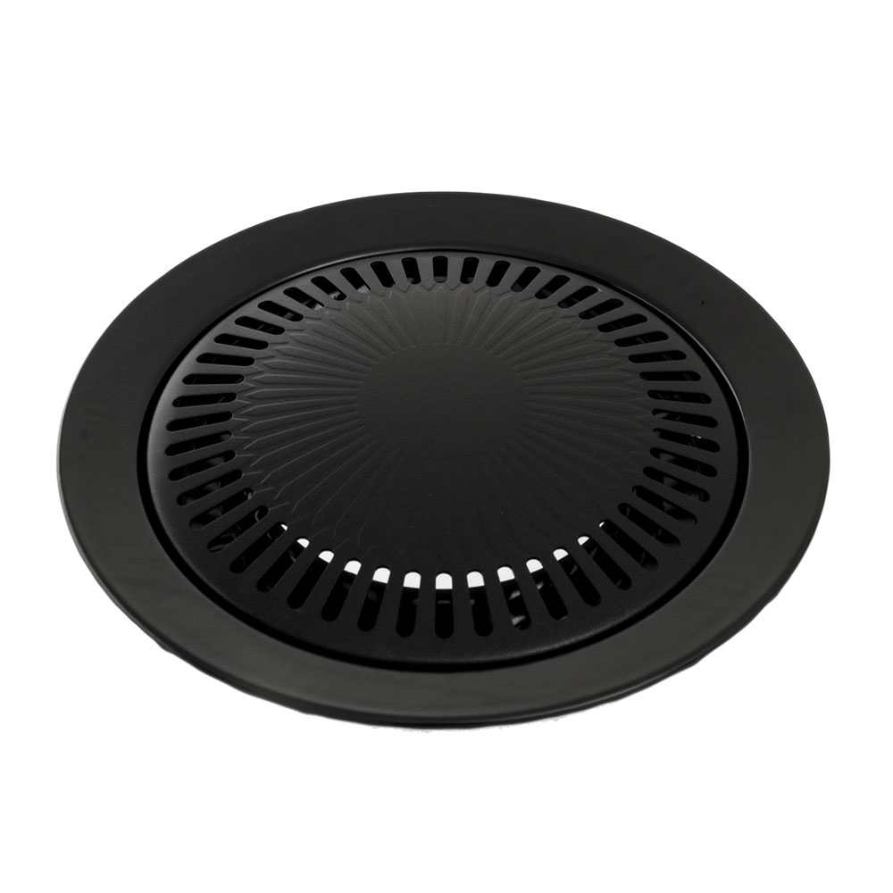 Kiwi Sizzler Non-Stick BBQ Grill Plate for Gas Cookers / Stoves 31cm