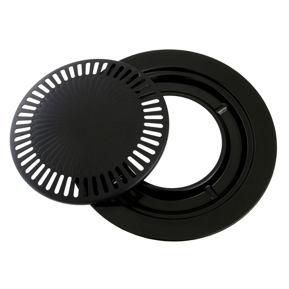 Kiwi Sizzler Non-Stick BBQ Grill Plate for Gas Cookers / Stoves 31cm