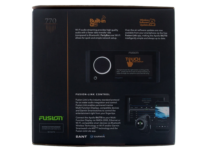 Fusion MS-RA770 Apollo Media Player/Receiver with WiFi and PartyBus