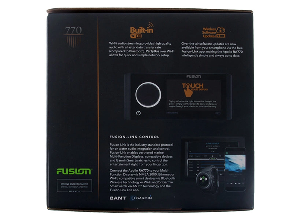 Fusion MS-RA770 Apollo Media Player/Receiver with WiFi and PartyBus Fusion MS-RA770 Apollo Media Player/Receiver with WiFi and PartyBus