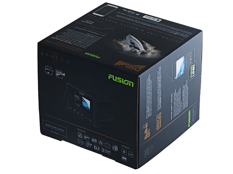 Fusion MS-SRX400 Apollo Marine Zone Stereo with Built-In Wi-Fi