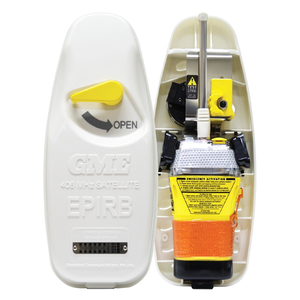 GME Accusat MT603FG Auto Release EPIRB with GPS