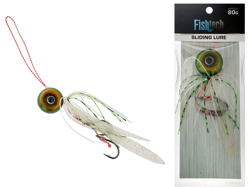 Fishtech Slippery Slider Lure 80g Green