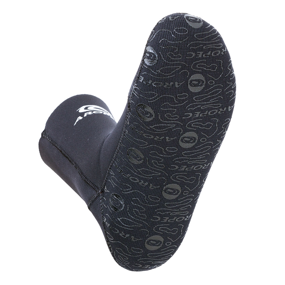 Aropec Supratex Neoprene Dive Socks 5mm Black